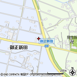 セブンイレブン江南御正新田店周辺の地図