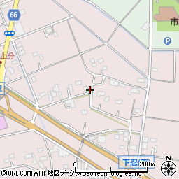 埼玉県行田市下忍2064周辺の地図