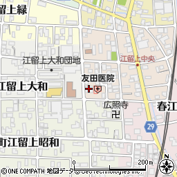 友田医院周辺の地図