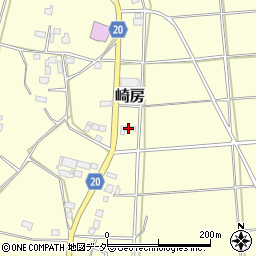 茨城県常総市崎房2455周辺の地図