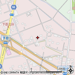 埼玉県行田市下忍2059周辺の地図