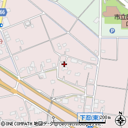 埼玉県行田市下忍2065-16周辺の地図