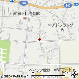 埼玉県深谷市小前田671周辺の地図