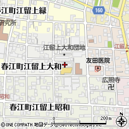 市営住宅江留上昭和団地３号棟周辺の地図