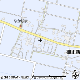 埼玉県熊谷市御正新田496周辺の地図