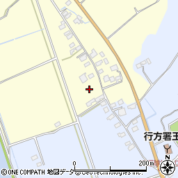 茨城県行方市八木蒔230周辺の地図