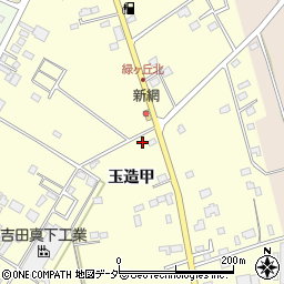 茨城県行方市玉造甲6520周辺の地図