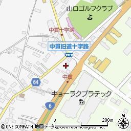 茨城県土浦市中貫2224周辺の地図