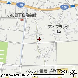 埼玉県深谷市小前田662周辺の地図