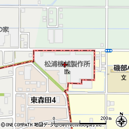 株式会社松浦機械製作所周辺の地図