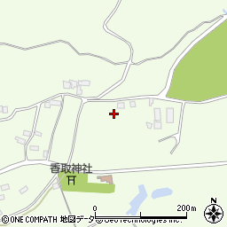 茨城県行方市若海426-1周辺の地図