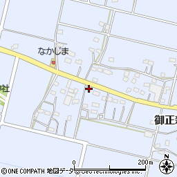 埼玉県熊谷市御正新田489周辺の地図