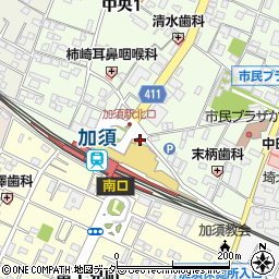 埼玉りそな銀行東武加須駅 ＡＴＭ周辺の地図