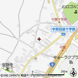 茨城県土浦市中貫2402周辺の地図