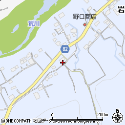 埼玉県秩父郡長瀞町岩田112周辺の地図