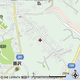 茨城県土浦市藤沢1650周辺の地図