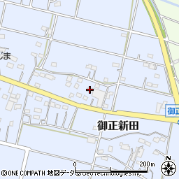埼玉県熊谷市御正新田345周辺の地図