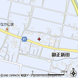 埼玉県熊谷市御正新田339周辺の地図