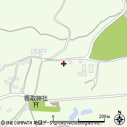 茨城県行方市若海426-2周辺の地図
