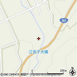 岐阜県高山市江名子町4861周辺の地図