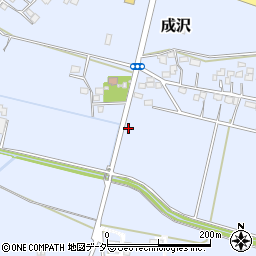 埼玉県熊谷市成沢周辺の地図
