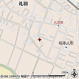 埼玉県加須市礼羽255-4周辺の地図