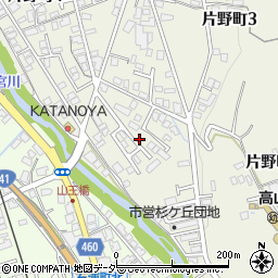 岐阜県高山市片野町2丁目220周辺の地図