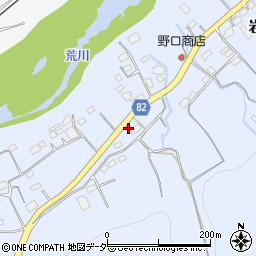 埼玉県秩父郡長瀞町岩田114周辺の地図