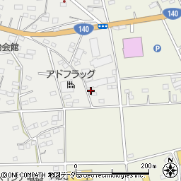 埼玉県深谷市小前田1205周辺の地図