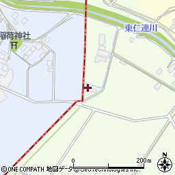 茨城県常総市孫兵ヱ新田213周辺の地図