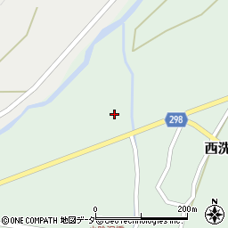 長野県東筑摩郡朝日村西洗馬1534周辺の地図