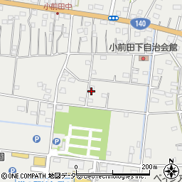 埼玉県深谷市小前田832周辺の地図