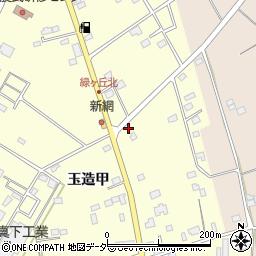 茨城県行方市玉造甲6535周辺の地図