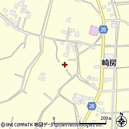 茨城県常総市崎房839周辺の地図