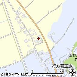 茨城県行方市八木蒔379周辺の地図