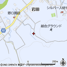 埼玉県秩父郡長瀞町岩田227周辺の地図