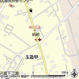 茨城県行方市玉造甲6803周辺の地図