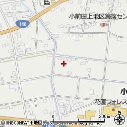 埼玉県深谷市小前田968周辺の地図