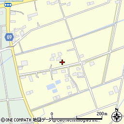 埼玉県深谷市本田4370周辺の地図