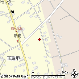 茨城県行方市玉造甲6802周辺の地図