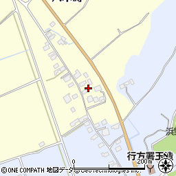 茨城県行方市八木蒔383周辺の地図