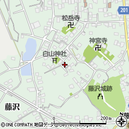 茨城県土浦市藤沢1861周辺の地図