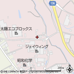 茨城県常総市杉山1257-1周辺の地図