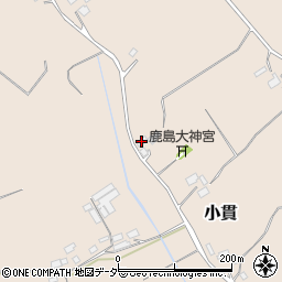 茨城県行方市小貫1028周辺の地図