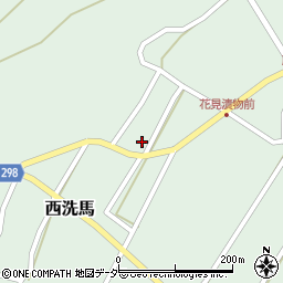長野県東筑摩郡朝日村西洗馬1347周辺の地図