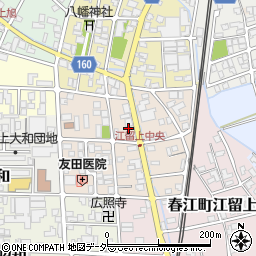 坪田酒店周辺の地図