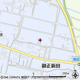埼玉県熊谷市御正新田31周辺の地図
