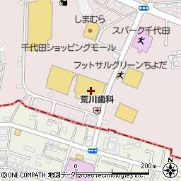ヨークベニマル千代田モール店周辺の地図