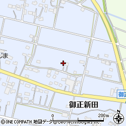 埼玉県熊谷市御正新田33周辺の地図