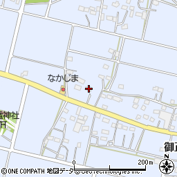 埼玉県熊谷市御正新田321周辺の地図